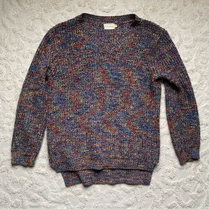 Dreamers Rainbow Knitted Sweater small